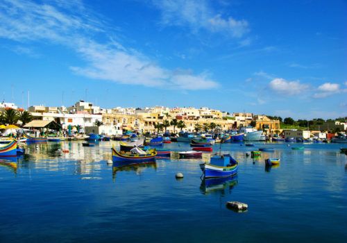 Marsaxlokk Harbour Malta Marsaxlokk Harbour Malta