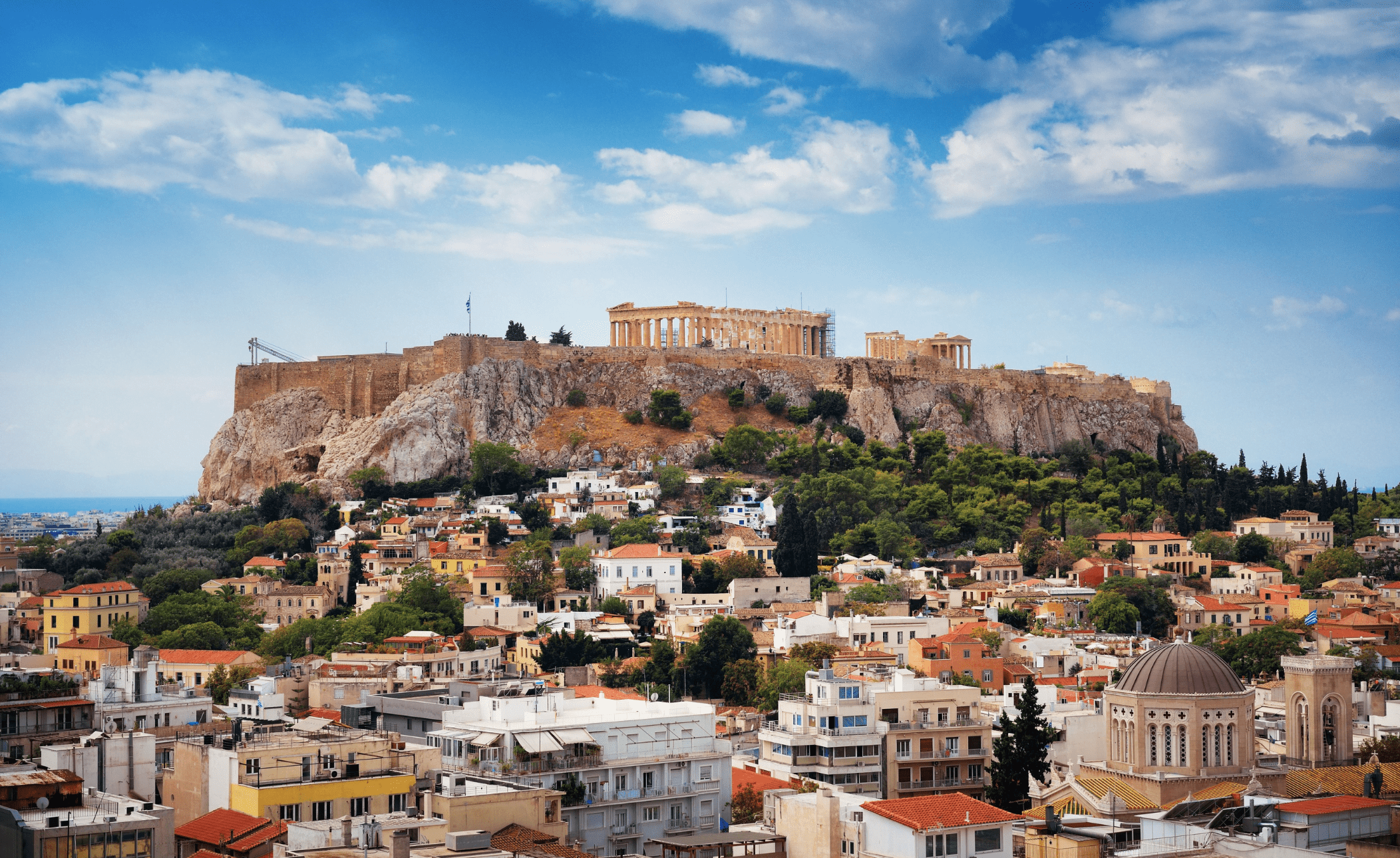 Athens, Mykonos and Santorini