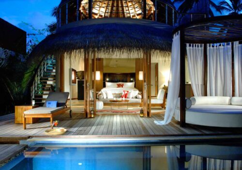 W Retreat And Spa Maldives Beach Retreat Night W Retreat And Spa Maldives Beach Retreat Night