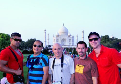 Gay group visit to Taj Mahal India Gay group visit to Taj Mahal India