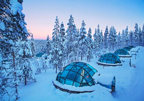 Kakslauttanen glass igloo Kakslauttanen glass igloo