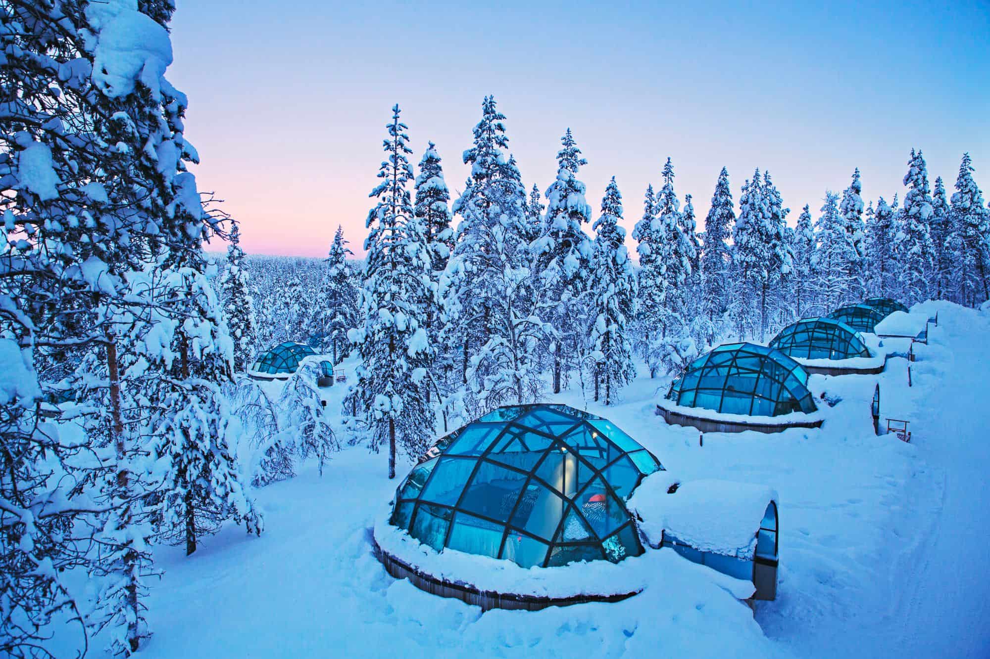 Lapland's Midnight Sun and the Northern Lights