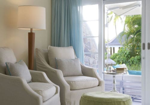 Seaside Suite seating area Seaside Suite seating area