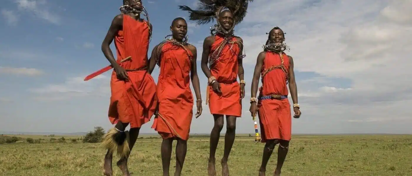 Maasai herders with cattle in the Ngorongoro Conservation Area