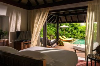 Anantara kihavah beach pool villa Anantara kihavah beach pool villa