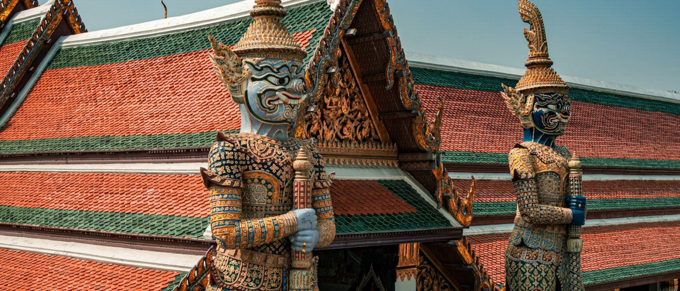 Gates of the former Wang Na Palace north of the Grand Palace