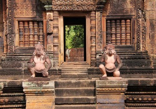 Hong Kong And Angkor Wat