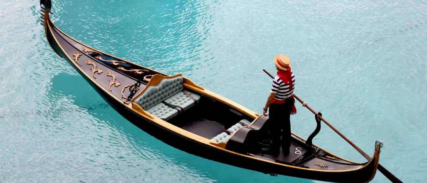 person on boat