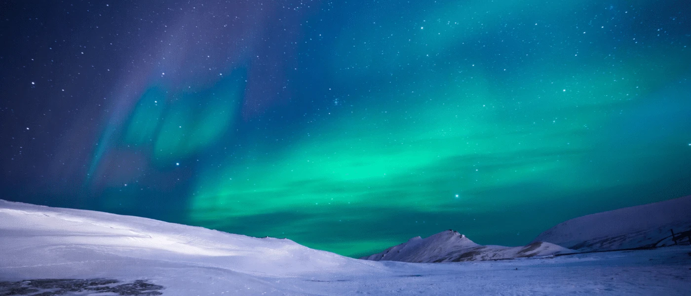 Lapland's Midnight Sun and the Northern Lights