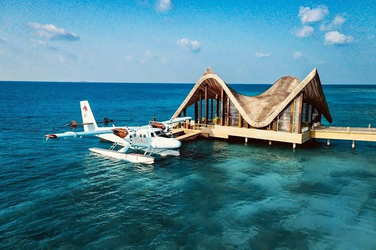 Seaplanes in The Maldives