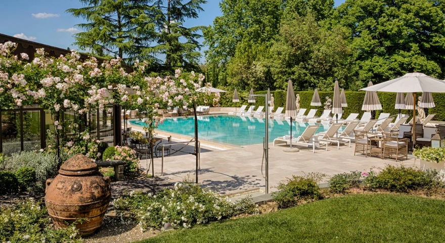 Garden and Pool