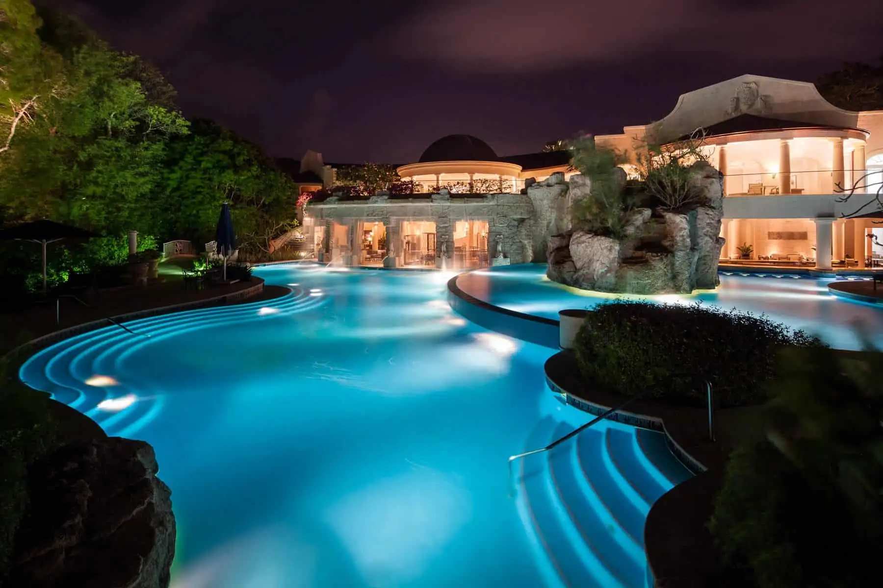 Sandy Lane pool Barbados