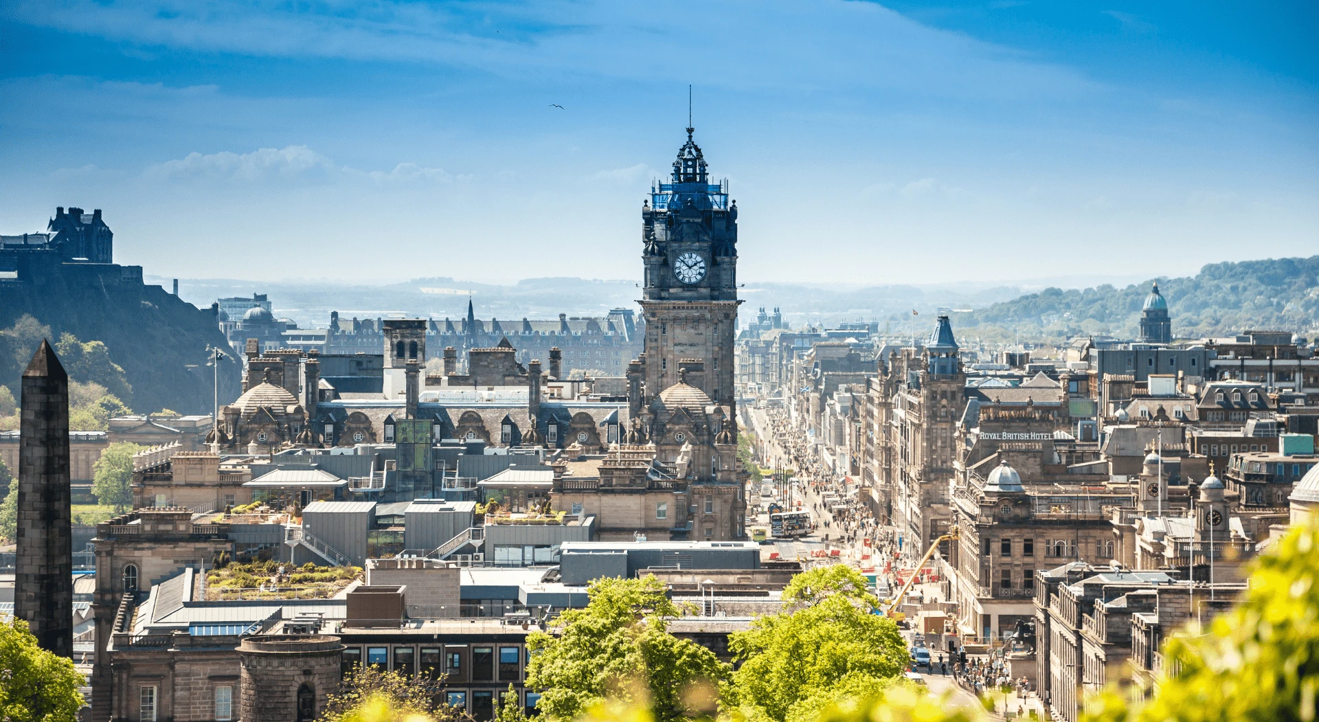 London and Edinburgh