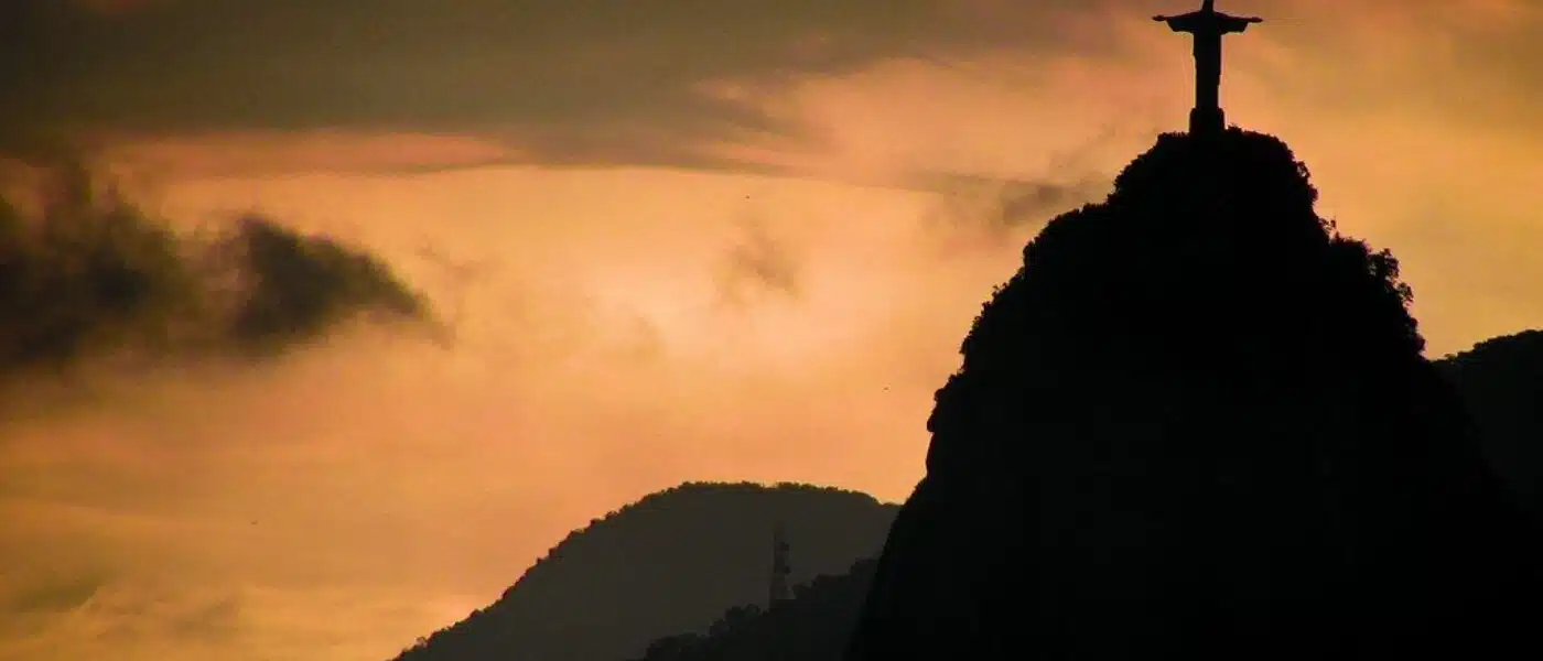 The chapel at the base of Christ the Redeemer