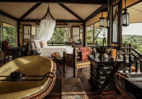 Superior Tent at Four Seasons Tented Camp Golden Triangle Thailand Superior Tent at Four Seasons Tented Camp Golden Triangle Thailand