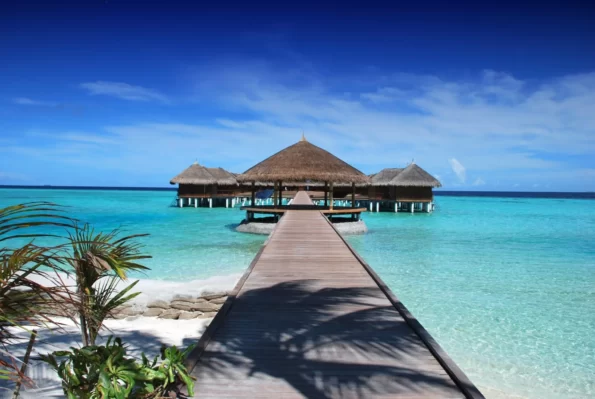 Stunning overwater resorts