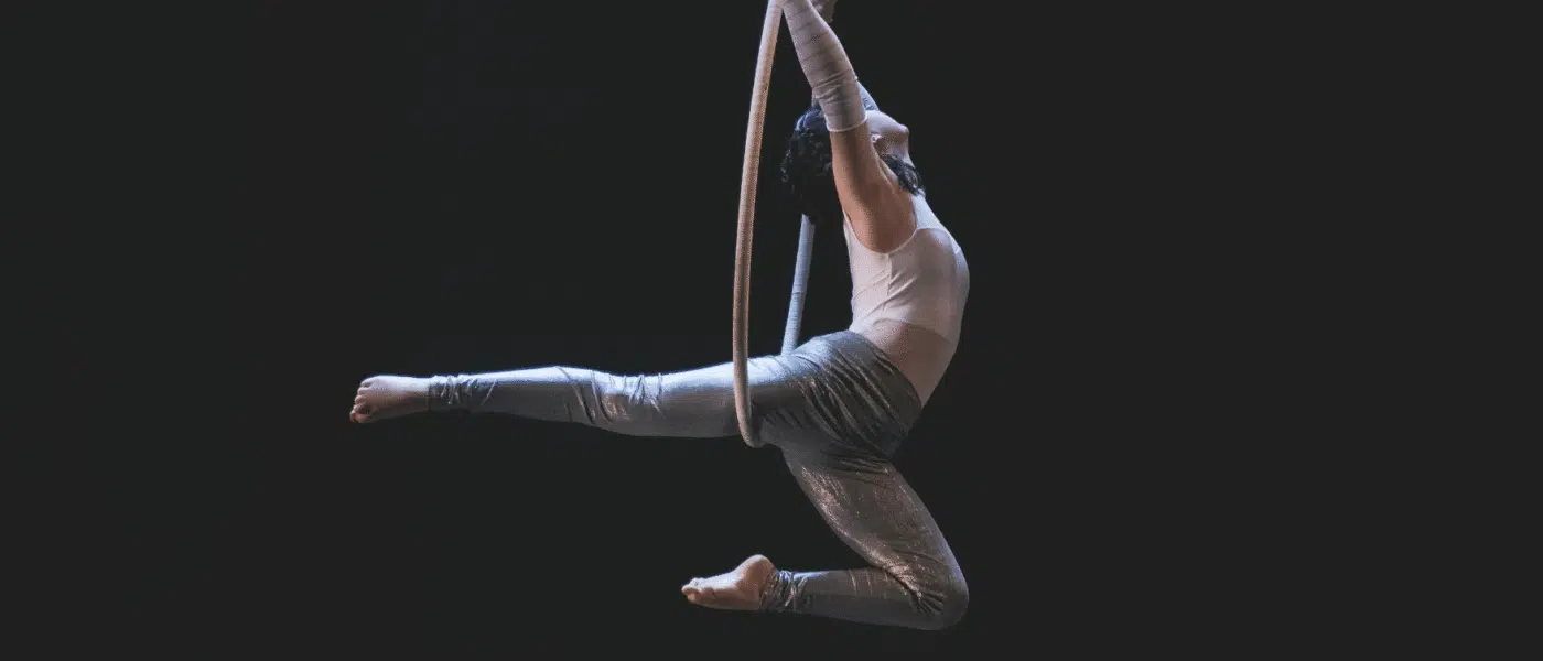 Costumes being made in the Cirque du Soleil workshop