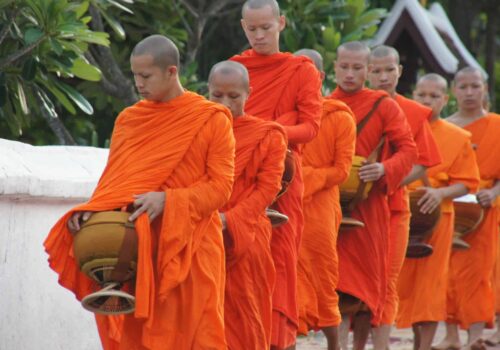 Laos Monks Laos Monks