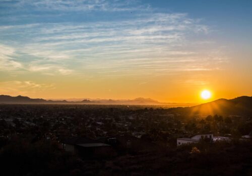 Phoenix Arizona sunset Phoenix Arizona sunset