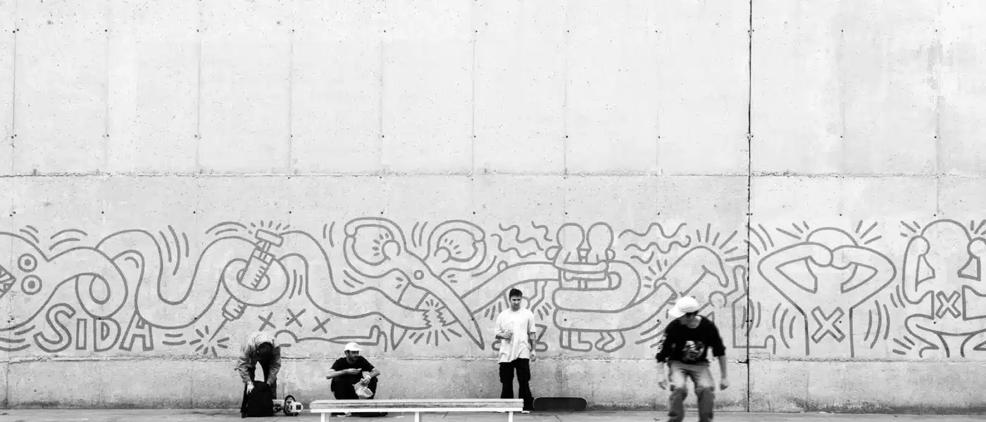 Keith Haring Mural barcelona