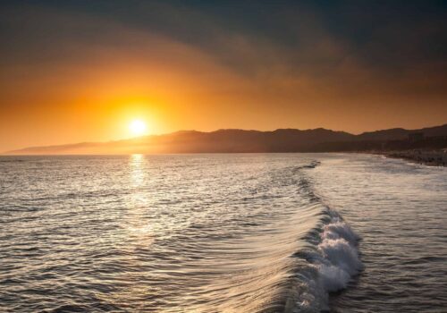 Santa Monica sunset Santa Monica sunset