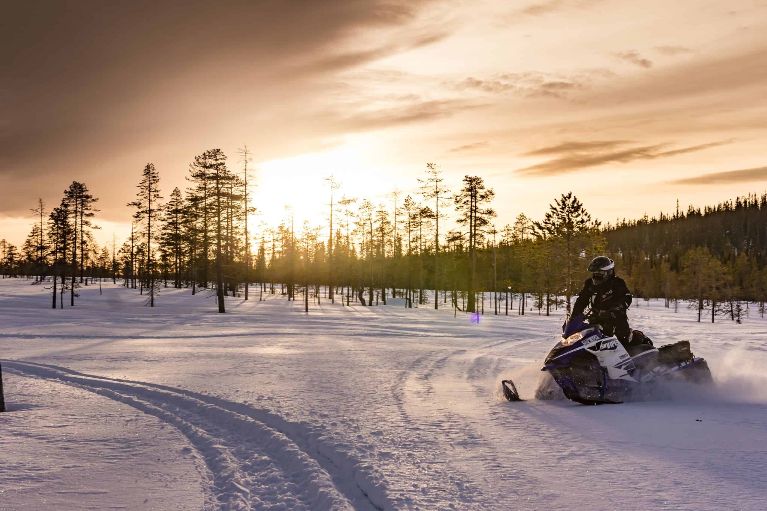 Northern Lights and Snowmobiling Adventure