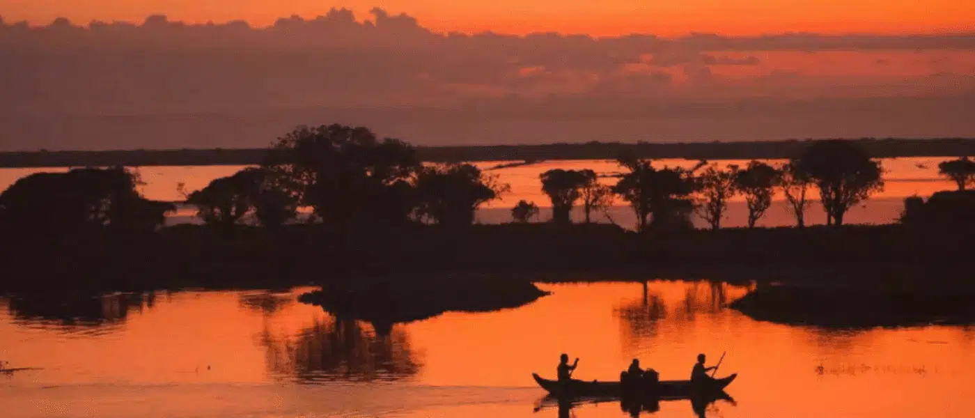 Open water on Tonlé Sap