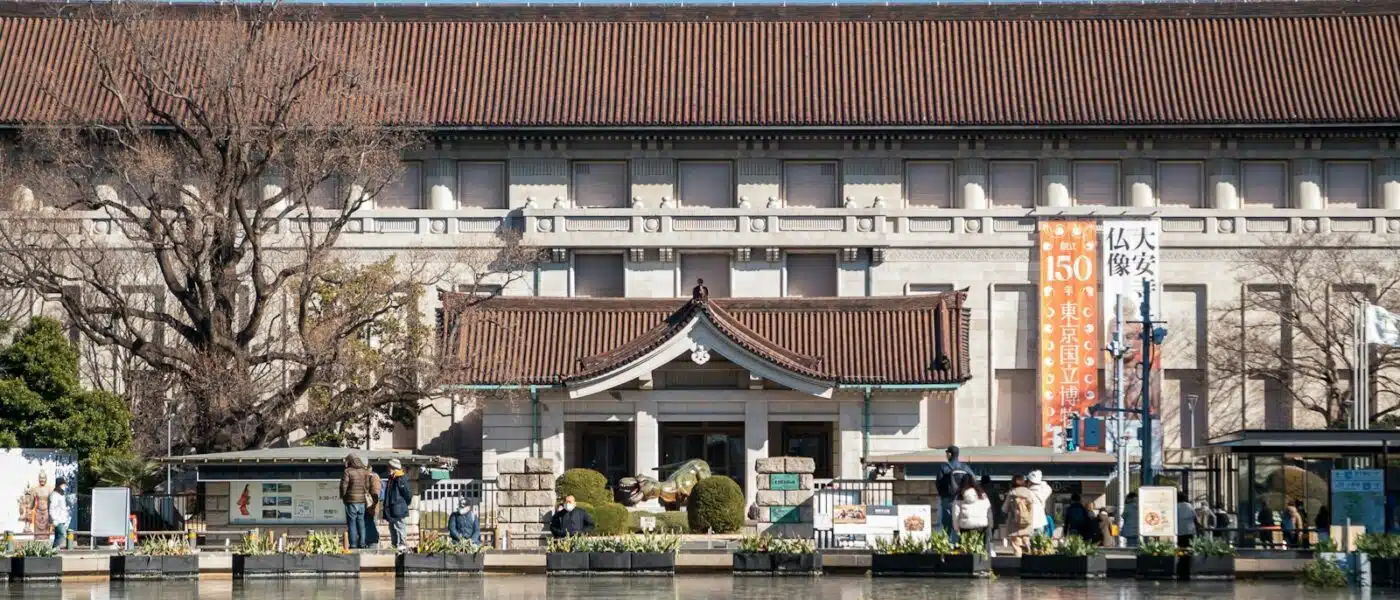 Seventh-century Buddhist figures in the Gallery of Horyuji Treasures