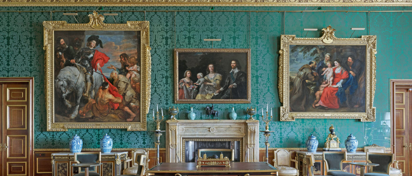 Painted ceiling by Antonio Verrio in a Windsor State Apartment
