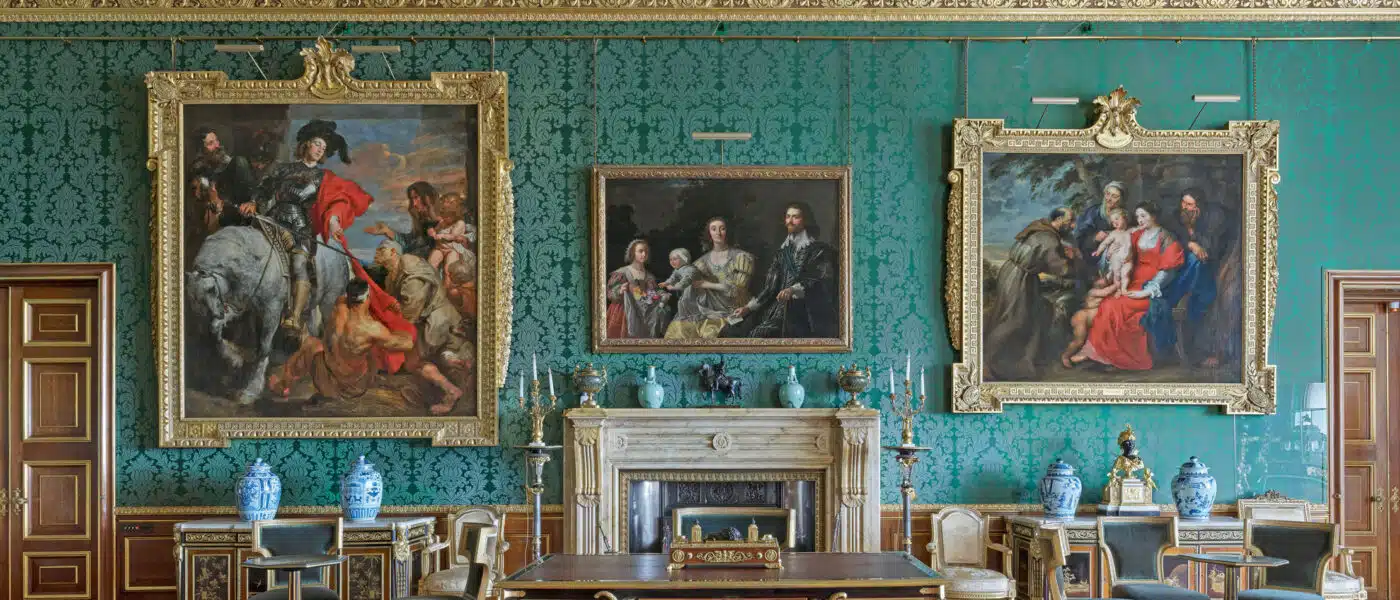 Painted ceiling by Antonio Verrio in a Windsor State Apartment