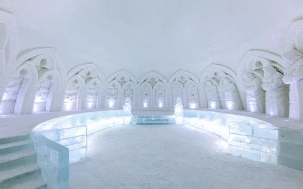 Day 6: Snowshoeing and SnowVillage