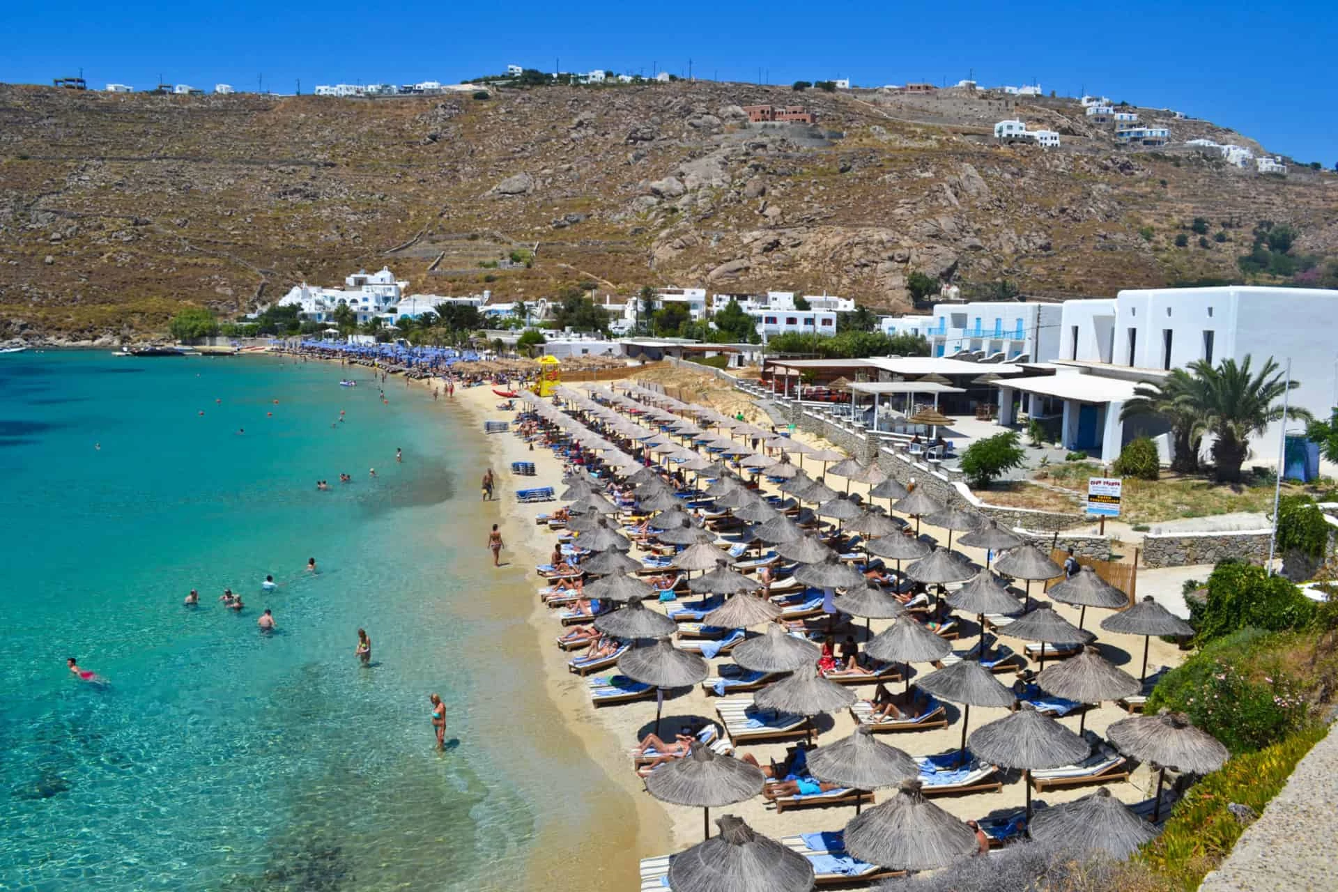 Psarou Beach