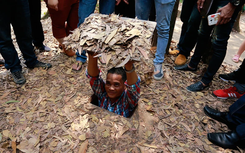Day 10: Cu Chi Tunnels and Saigon by Night