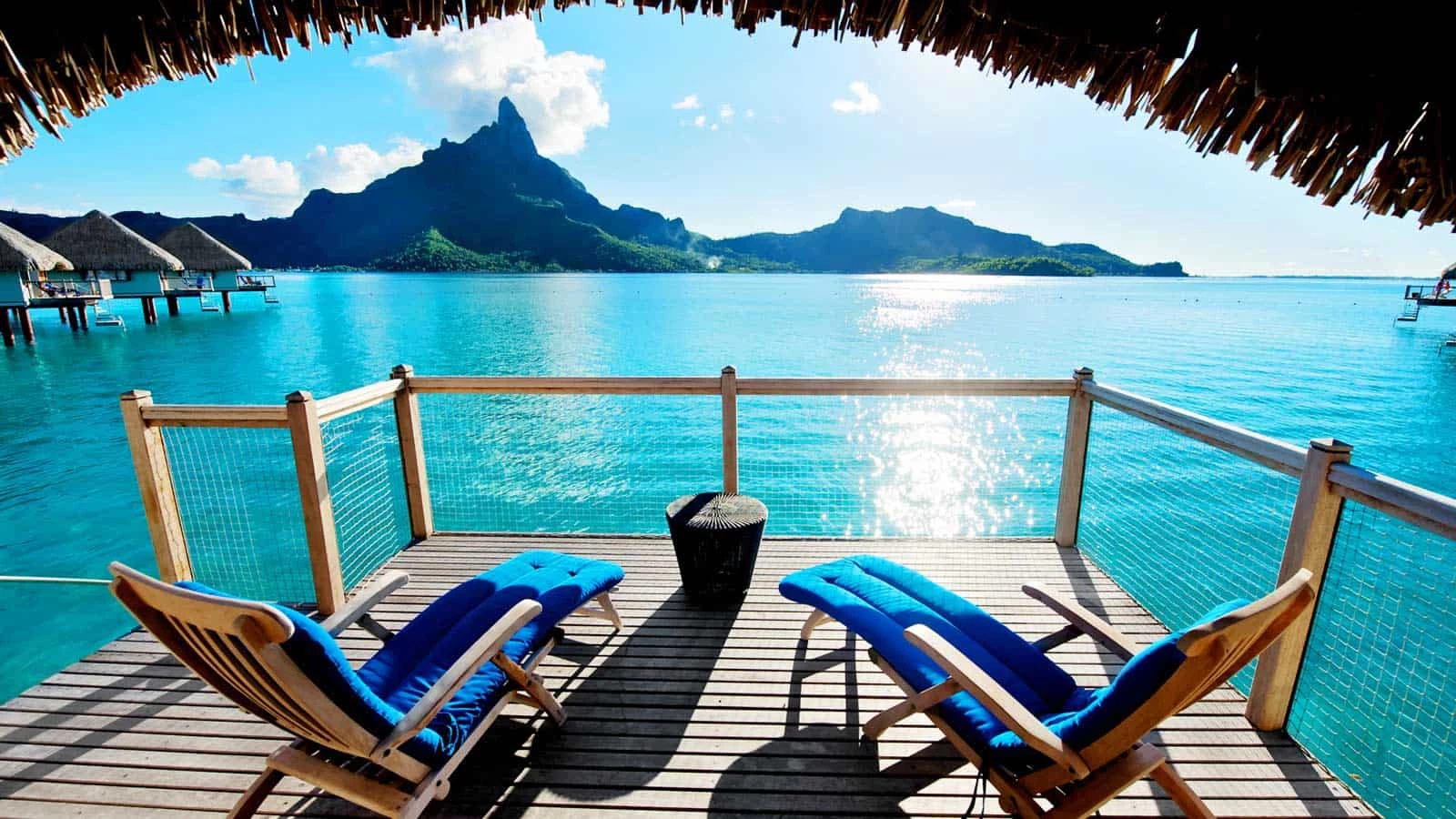 Le Meridien Bora Bora overwater bungalow