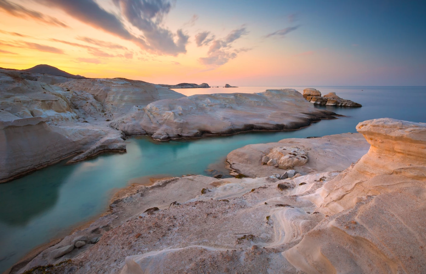 Milos, Paros and Mykonos