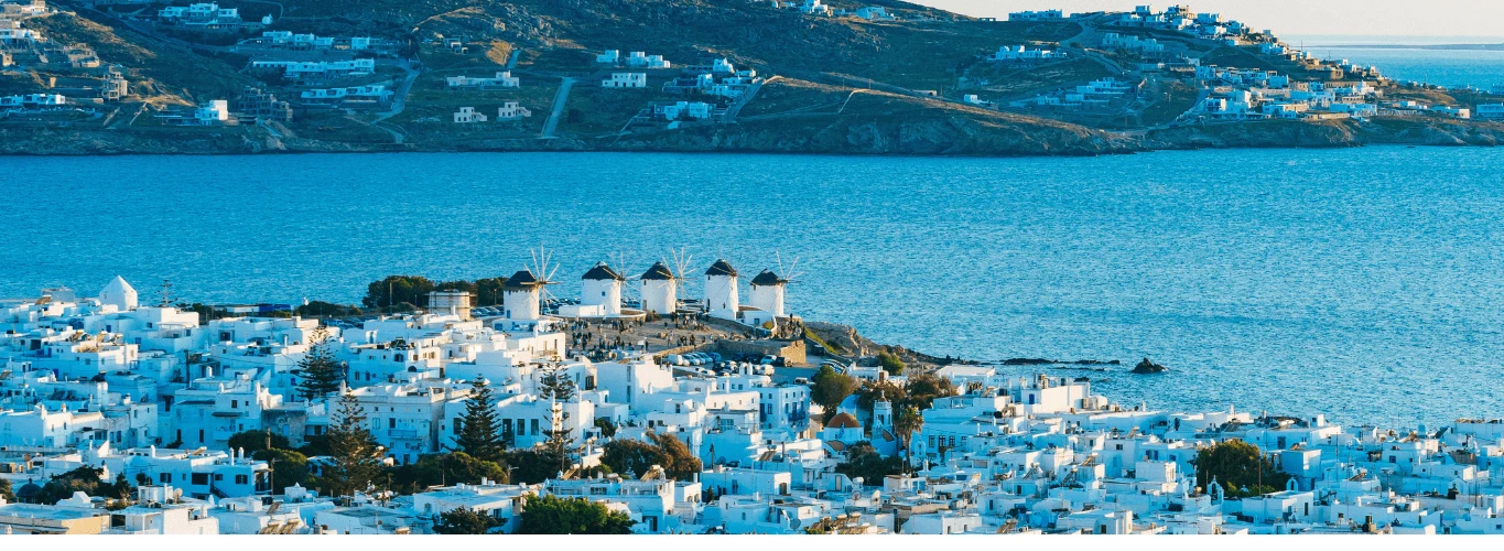 London, Barcelona And Mykonos