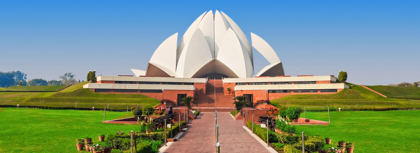 Lotus Temple in New Delhi