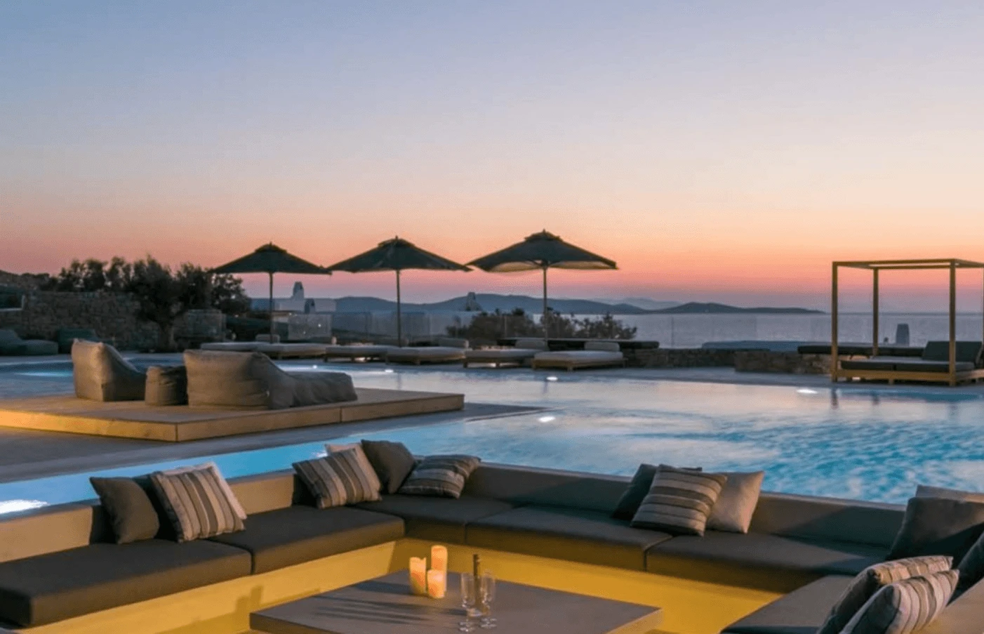 Mykonos & Santorini Private Group Getaway