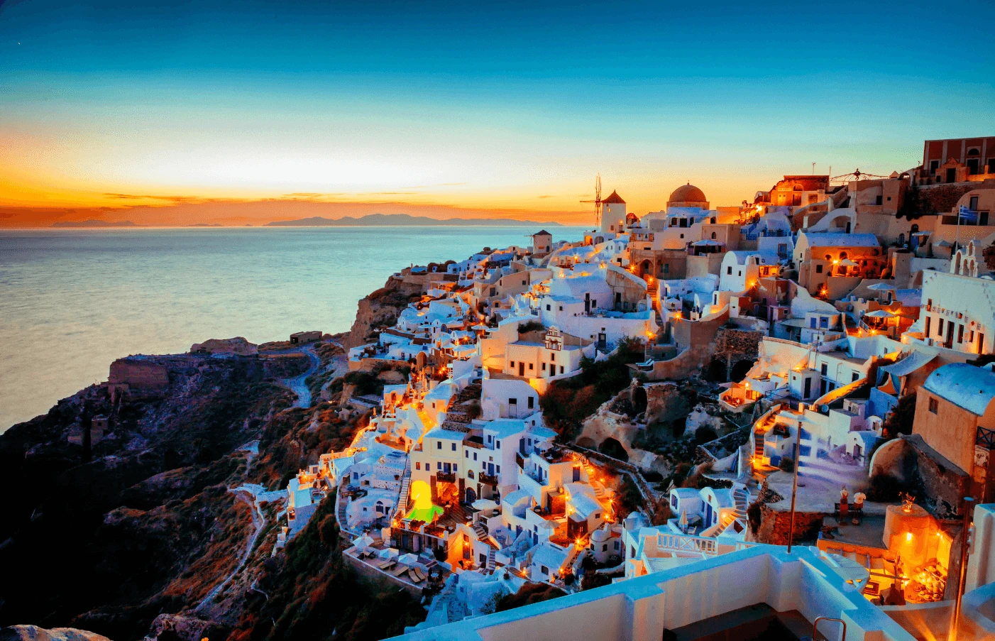 Mykonos & Santorini Private Group Getaway