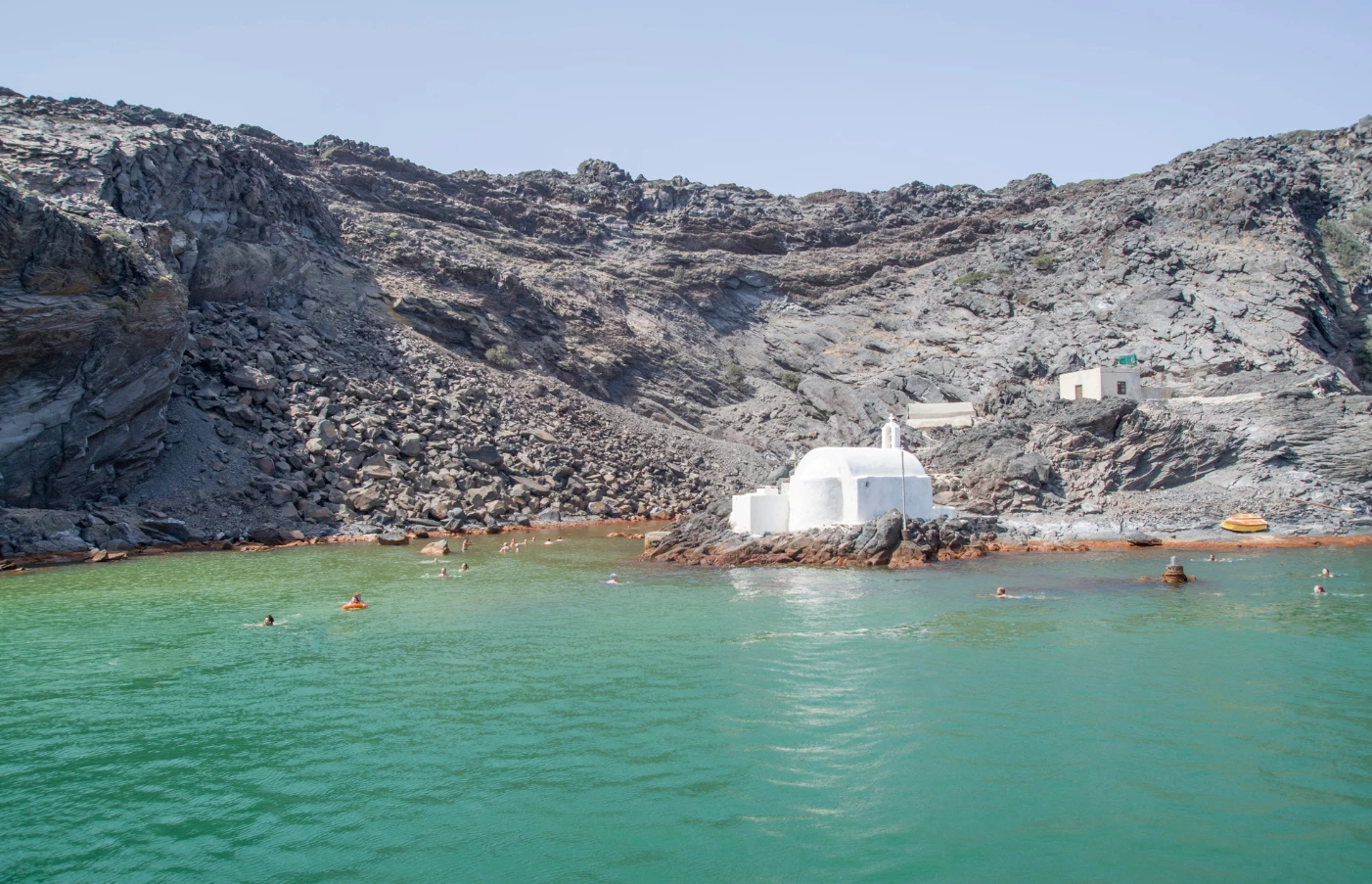 volcano santorini