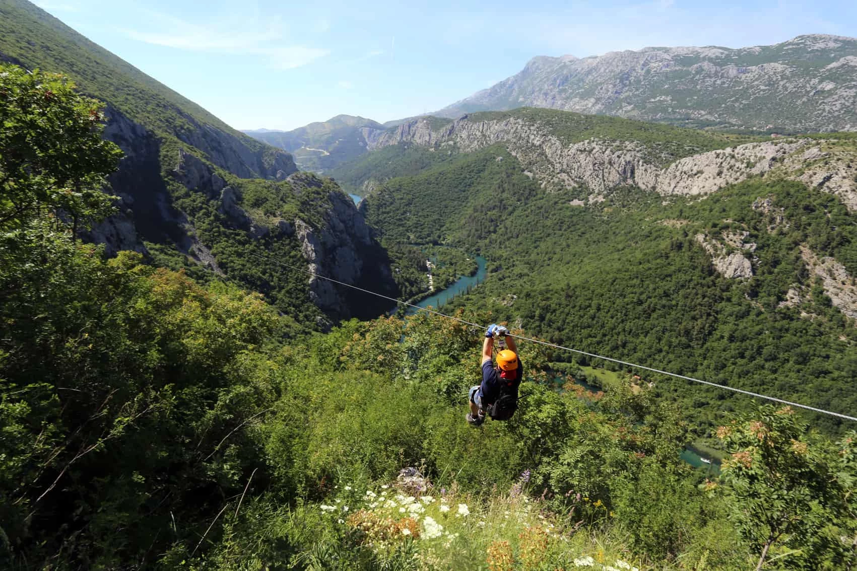 DAY 2: Zip-lining in Omis